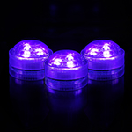Violet Submersible LED Lights (Pack of 6pcs) Free Shipping 